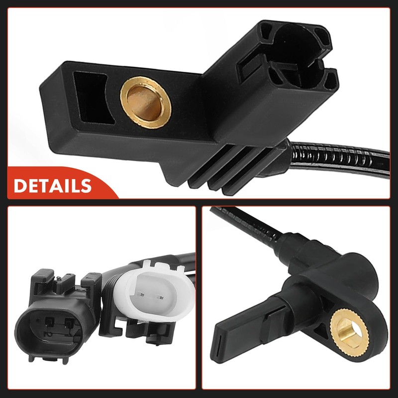 Frankberg ABS Sensor Wheel Speed Sensor Rear Left Compatible with