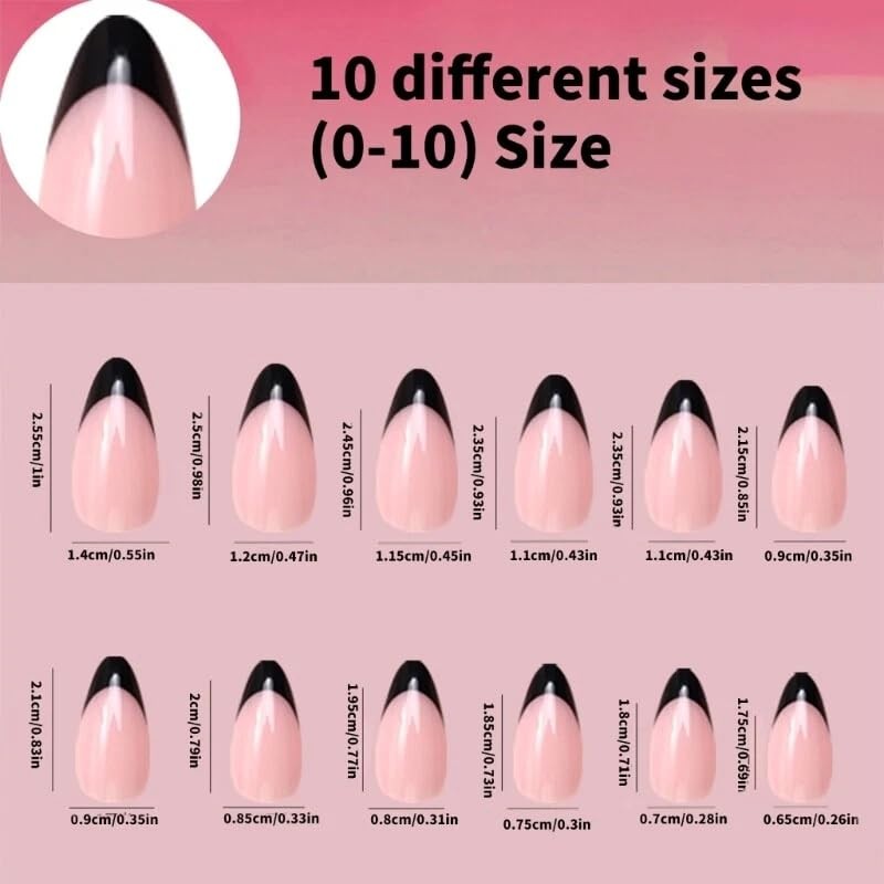 120 Piezas Uñas Postizas, Uñas Postizas Cortas, Uñas Press On