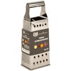 Cheese Grater, Stainless Steel, 4-Sided Square Grater & Kitchen Grater,