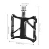 GUB GC005 Aluminum Alloy Foot Bearing Pedal for Mountain Bike