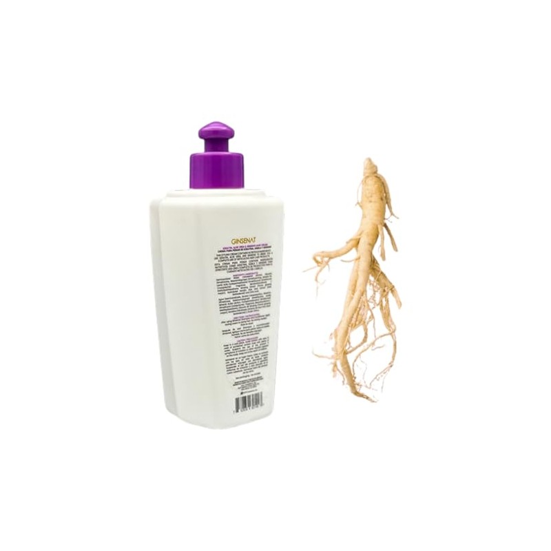 GINSENAT Crema para Peinar Keratina 300ml Keratina Sabila Ginseng