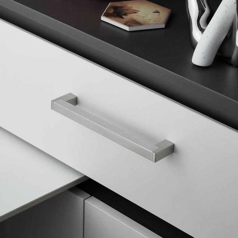 5 x Furniture Handles Stainless Steel Quad Kitchen Handles Handles