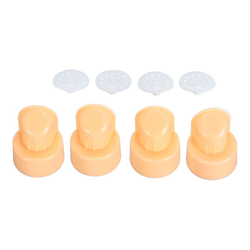 12pcs Spare Valves Membranes Silicone Spillage Prevention Accessory Pump Replacement