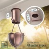 Rain Chains Direct - Rain Chain Gutter Adapter/Installer in Pure