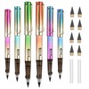OFFCUP Everlasting Pencil, 6pcs Infinity Pencil with Eraser and Replacement