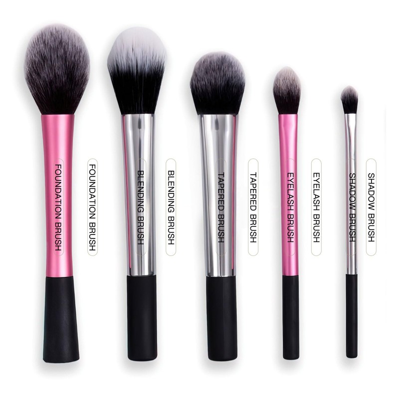 HVSWLY 210 PCS Makeup Brush Label Stickers,Waterproof Brush Name Labels,Self-adhesive
