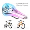Bike Seat Cushion PU Comfortable Thickened Shock Absorbing Breathable Mountain