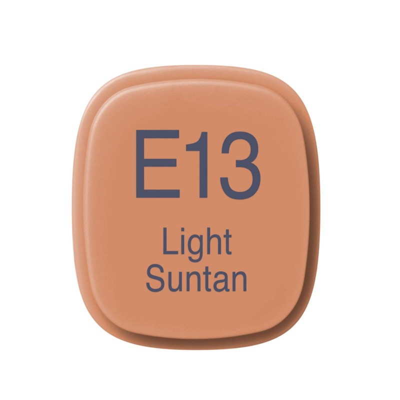 Copic Classic, Dual-Tip Alcohol Marker, E13-Copic, Light Suntan