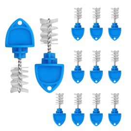 12Pack Beer Tap Plug Brush,2-in-1 Beer Faucet Cleaning Brush & Plug,Brush Beer Tap Cleaning Brush,Keg beer tap cleaning Kit,Fits Most Standard Beer Taps,Kegerator
