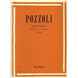 RICORDI Pozzoli, Ettore - SOLFEGGI PARLATI E CANTATI 1° CORSO