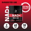DEDICAD NAD+ Supplement 1000 mg - Pure NAD Supplement -