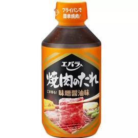Ebara Japanese Yakiniku no Tare Miso Shoyu BBQ Grill Soy Sauce エバラ 焼肉のたれ 味噌 醤油