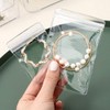 Large Accessory Storage Pouch (8X12cm) 20 Sheets Accessory Packaging Earring Packaging Ring Packaging / 대형 파우치 악세사리 보관 (8X12cm) 20장 악세사리포장 귀걸이포장 반지포장