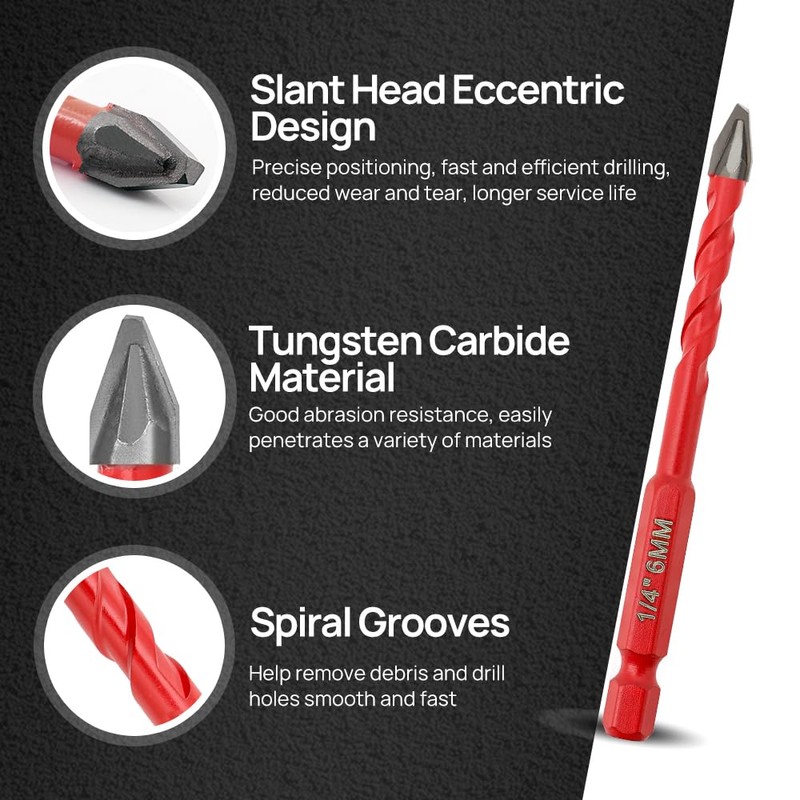 High Hardness Skewed Head Eccentric Drill Bit - FOCSTOL Eccentric