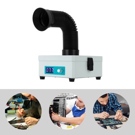 HEPA &Carbon Solder Fume Extractor 3-Stage Filter Desktop Smoke Absorber Remover