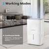 COSTWAY 65 Pints Energy Star Dehumidifier, 5000 Sq.Ft Portable Large