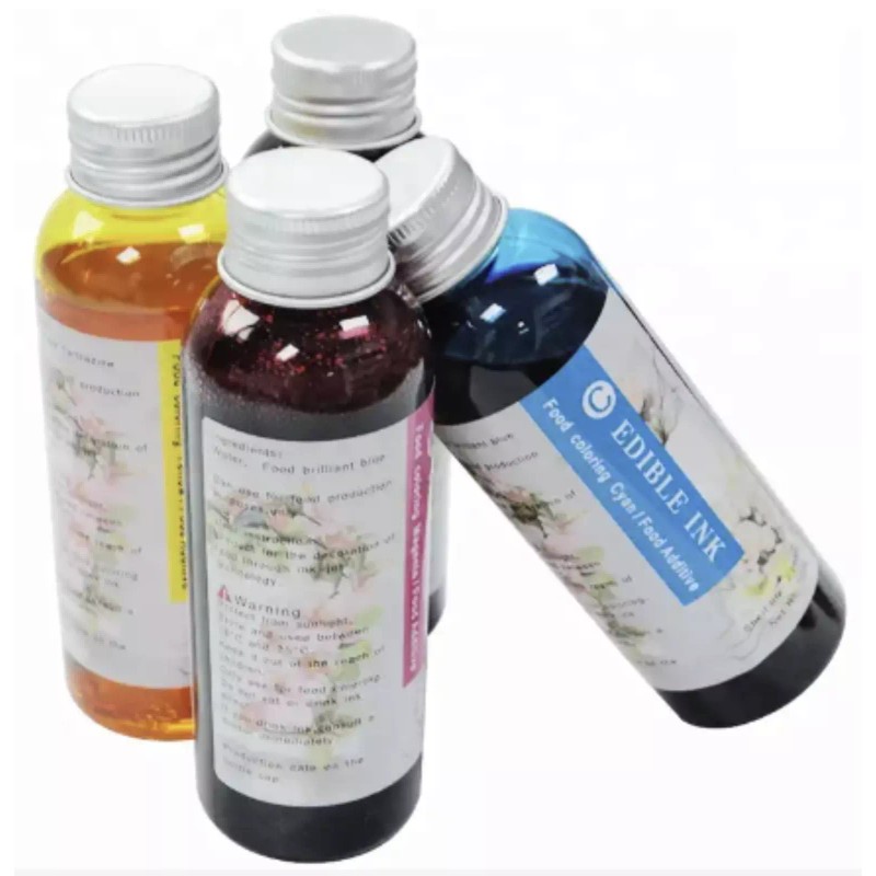 Betters® Edible Ink Refill sets for Edible Printers: 4 x