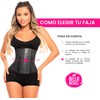 BELLA MICHELL Cinturón Fitness de Látex Doble Velcro para Mujer