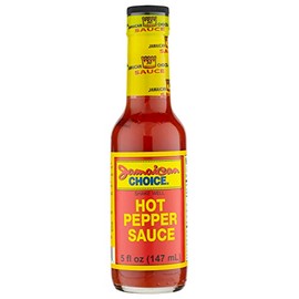 Jamaican Choice Hot Pepper Sauce | 5oz (1 Pack)