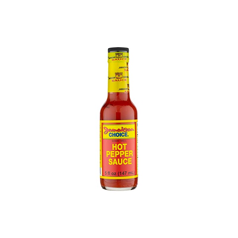 Jamaican Choice Hot Pepper Sauce | 5oz (1 Pack)