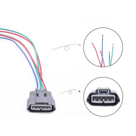 OXCANO E8502M 5Way Wire Fuel Pump Connector Compatible with Nissan Sentra 1.8L 2.5L 2002-2022, Dodge Challenger Charger Magnum 2005-2023, Chrysler 300 2005-2023 Replacement for 17040ZG50A
