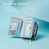 Vulkitty Purses for Women RFID Blocking Leather Bifold Card Wallet