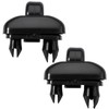 GNXFixt 2pcs Car Sun Visor Clip Sun Visor Clip Hook
