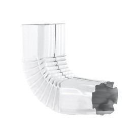 Mzcvriru Downspout Gutter Elbows 2"x3", Angle of 90 Degrees, Low Gloss White（Style A“Elbows”）