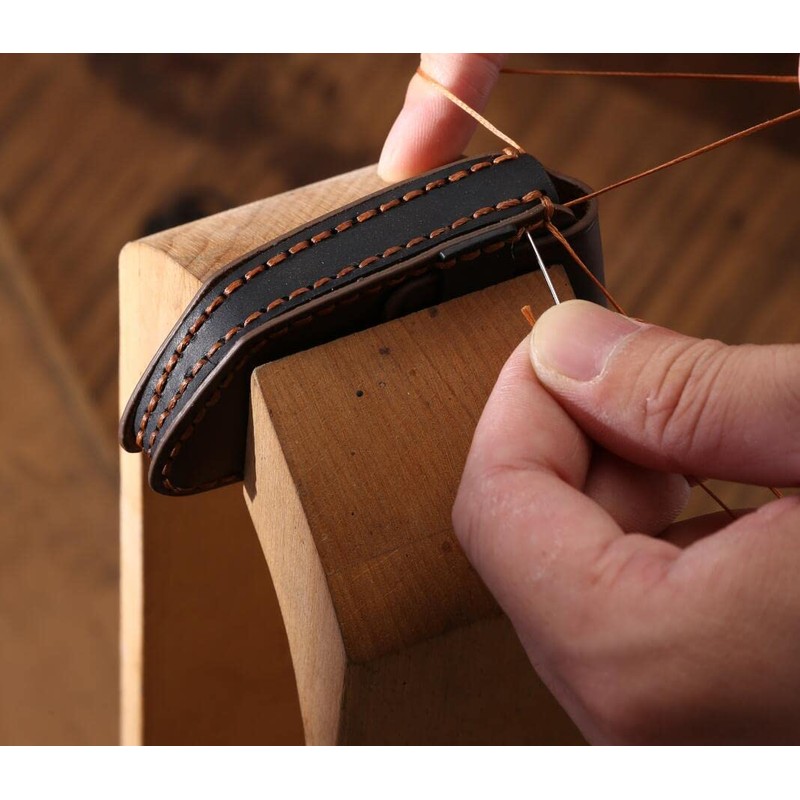 Kinotaka Genuine Leather Key Case, Prius 30 Series, 2 Buttons,