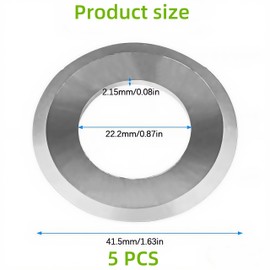Pack of 5 Cable Stripper Replacement Blades for 1-25mm Cable