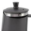 Long Narrow Coffee Kettle Black Stainless Steel Rustproof Small Pour