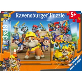 Ravensburger 12004168 Children's Puzzle, 12004168 Rubble & Crew Puzzle for Children from 5 Years, with 3 x 49 Pieces