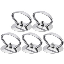 BESTonZON Pot Lid Handle Stainless Steel Universal Replacement Lid Knob on Pan Pot Lid Pack of 5 (Silver)