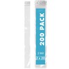 Bolsas de plástico transparente con cierre de 2 x 20