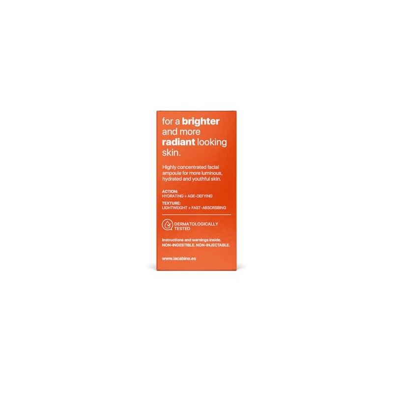 laCabine Caja de Ampolletas Faciales Vit-C 10 X 2Ml