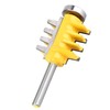 1/4" Shank Router Bit Finger Joint Tenon Woodworking Milling Cutter