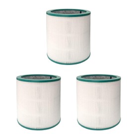 Nispira Dual-layer HEPA Vacuum Filter Compatible with Dyson TP02 Tower US Sm/Nk and TP02 US Nk/Nk. Compared to EVO filter part 968126-03 - Size 7.4" x 7.4". 3 Pack