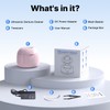 CXRUY Ultrasonic Retainer Cleaner - UV Dental Cleaning Pod Night