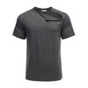 Deyeek Men's Post Shoulder Surgery Shirts Recovery Tear Away Short