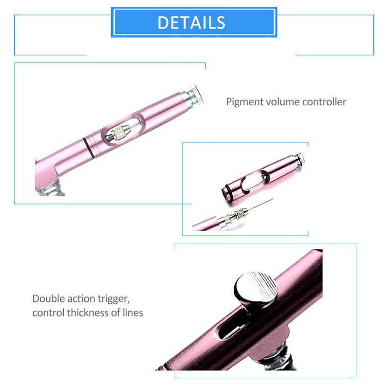 Rechargeable USB Airbrush Kit Portable Airbrush Compressor Spray Pump Handheld