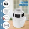 【UPGRADED】NOORNY 3 in1 Indoor Dryer Vent Kit Lint Catcher Bucket
