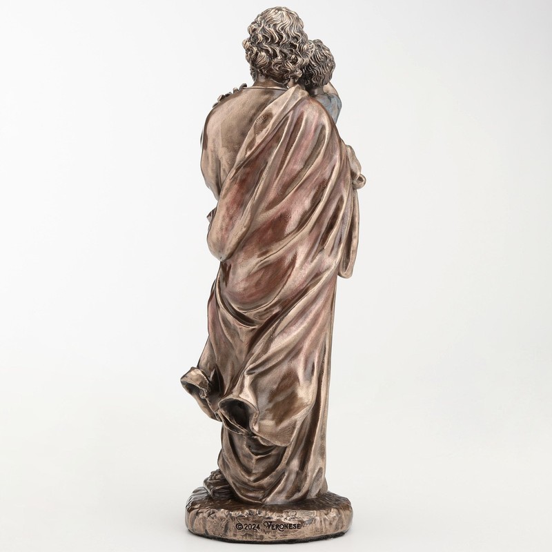 Veronese Design 6 1/4 Inch Saint Joseph and Baby Jesus