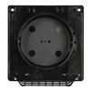 Deflecto Wide Mouth Dryer Vent Hood with Pipe, Bird Guard-Black