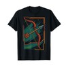 Archery Bow Arrow Archer Target Retro Design T-Shirt
