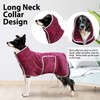 Dog Bathrobe Towel Drying Coat - Super Absorbent Dog Towels