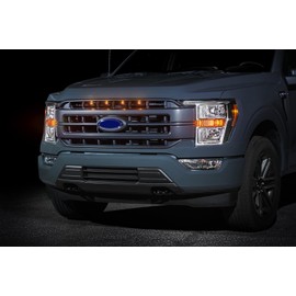Starkey Products Raptor Style Grille Light Kit (Amber) - Compatible with Ford F-150 (Lariat) 2021-2023