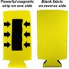 Blank Magnetic Slim Can Coolie (Bright Green, 2 Pack)