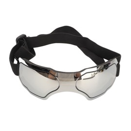 Dog Goggles Wind and UV Protection Pet Glasses Dustproof Sunglasses for Medium and Large Size Dogs Silver