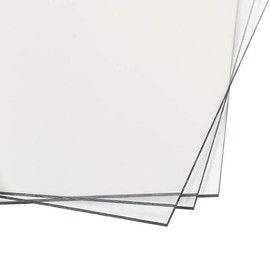KastLite Clear Acrylic Sheet | 1/8" Thickness | 0.125" Thick Plexiglass | Cut: 12" x 36" aka Nominal 1' x 3' | 10 Pack