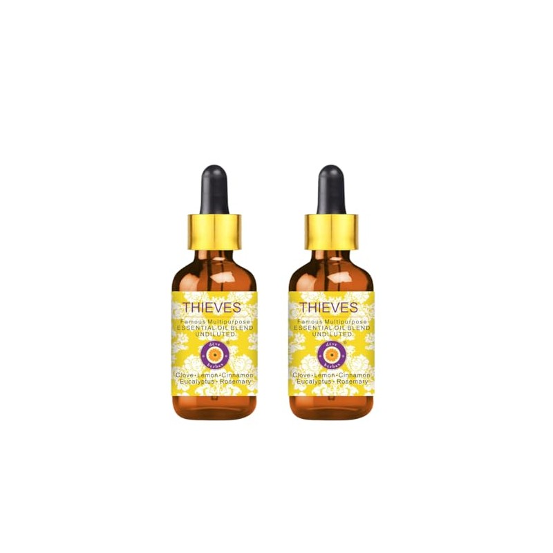 Deve Herbes Thieves Multipurpose Undiluted Essential Oil Blend with Two